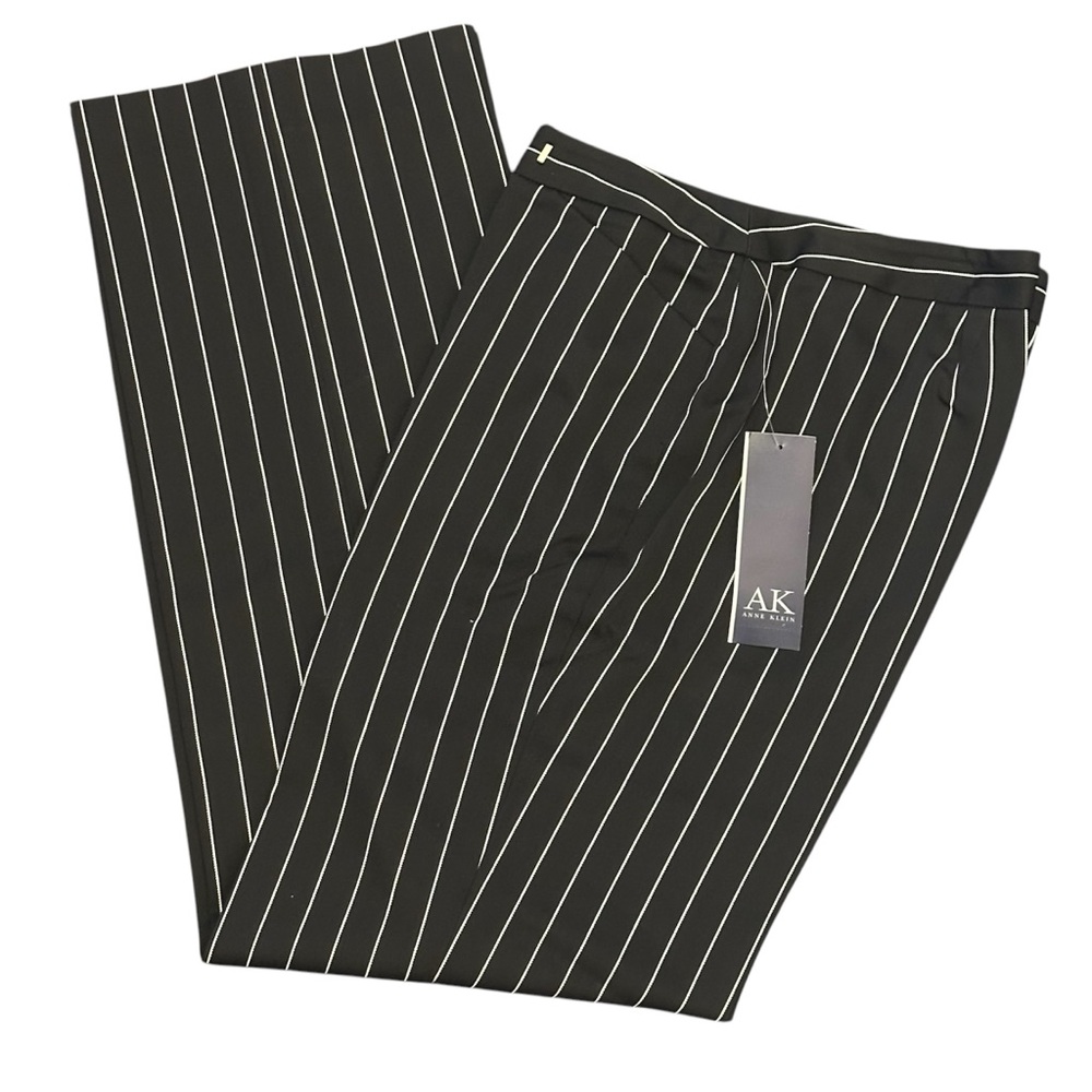 Anne Klein Stretch Women’s Petite Stripe Pants Size 6P